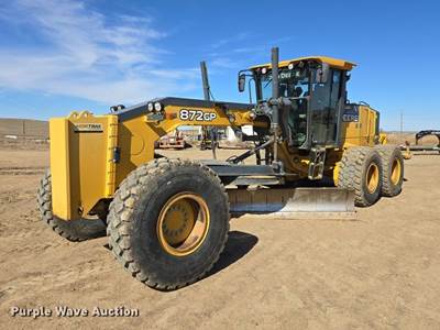 2010 John Deere 872GP Motor Grader