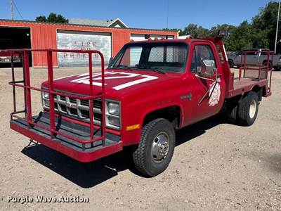 1984 Chevrolet K30 Flatbed Pickup Truck