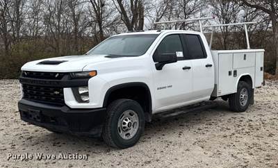 2021 Chevrolet Silverado 2500 HD Double Cab Utility Bed Pickup Truck