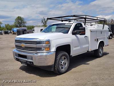 2016 Chevrolet Silverado 2500HD Utility Bed Pickup Truck