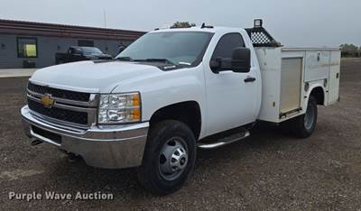 2013 Chevrolet Silverado 3500HD Utility Bed Pickup Truck