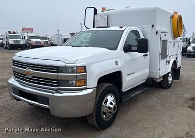 2015 Chevrolet Silverado 3500HD Utility Bed Pickup Truck