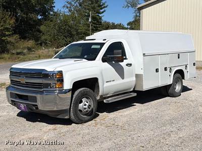 2016 Chevrolet Silverado 3500HD Utility Bed Pickup Truck