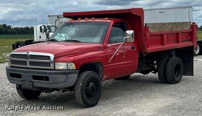 1997 Dodge Ram 3500 Dump Bed Pickup Truck