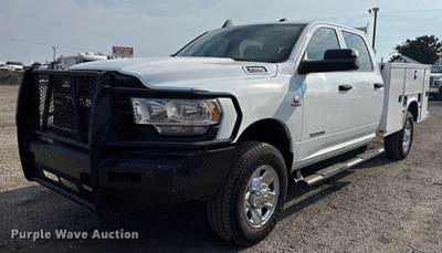 2022 Dodge Ram 3500HD Crew Cab Utility Bed Pickup Truck