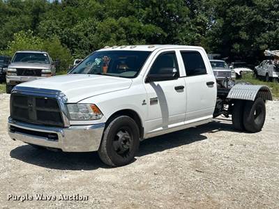 2012 Dodge Ram 3500 Heavy Duty Crew Cab Pickup Truck Cab And Chassis