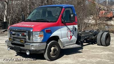 2017 Ford E450 Van Cab And Chassis