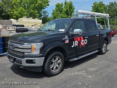 2018 Ford F150 Lariat Crew Cab Pickup Truck