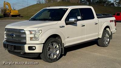 2016 Ford F-150 Platinum Supercrew Pickup Truck