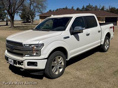 2018 Ford F150 Platinum Crew Cab Pickup Truck