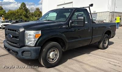 2016 Ford F250 Super Duty Quad Cab Dump Bed Pickup Truck