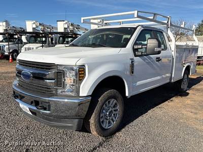 2019 Ford F250 Super Duty Ext. Cab Utility Bed Pickup Truck
