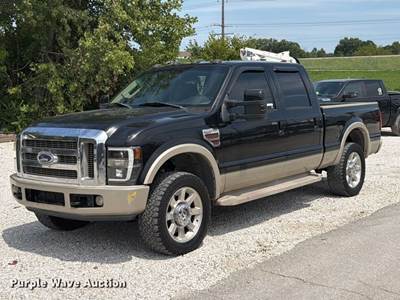 2008 Ford F250 Super Duty Lariat King Ranch Crew Cab Pickup Truck