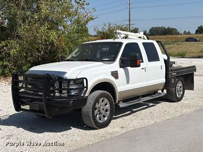 2010 Ford F250 Super Duty Crew Cab Bale Bed Pickup Truck