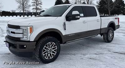 2017 Ford F250 King Ranch Crew Cab Pickup Truck