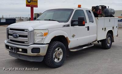 2012 Ford F250 Super Duty XLT Utility Bed Pickup Truck