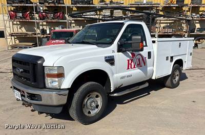 2009 Ford F350 Utility Bed Pickup Truck