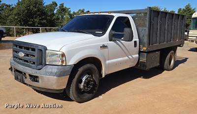 2006 Ford F350 Super Duty Dump Flatbed Pickup Truck
