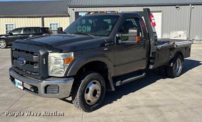 2012 Ford F350 Super Duty Forklift Bed Pickup Truck