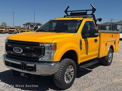 2021 Ford F350 Super Duty Utility Bed Pickup Truck