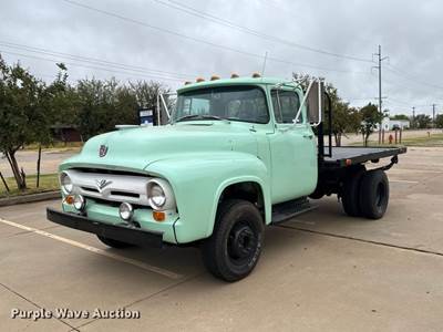 1956 Ford F350 Flatbed Pickup Truck