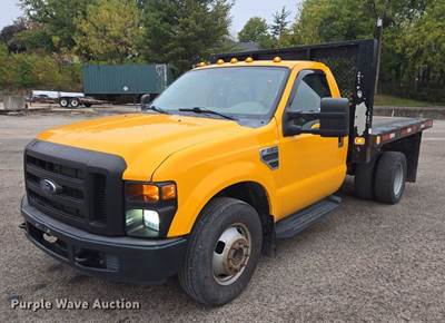 2009 Ford F350 Super Duty XL Dump Flatbed Pickup Truck