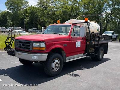 1994 Ford F350 XL Flatbed Pickup Truck