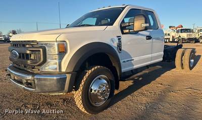 2022 Ford F550 SuperCab Truck Cab And Chassis