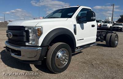 2019 Ford F550 Super Duty XL Pickup Truck Cab And Chassis