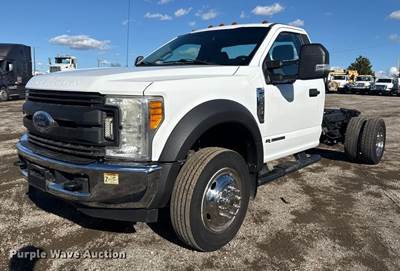 2017 Ford F550 Super Duty XL Pickup Truck Cab And Chassis