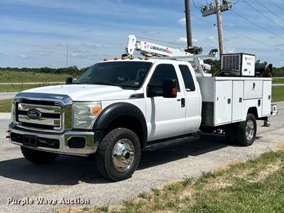2012 Ford F550 XLT Super Duty Ext. Cab Utility / Service Truck