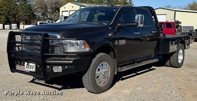 2016 Ram 3500 Crew Cab Flatbed Pickup Truck