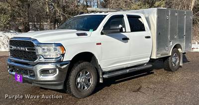 2022 Ram 3500 Crew Cab Utility Bed Pickup Truck