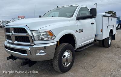 2015 Ram 3500 Utility Bed Pickup Truck