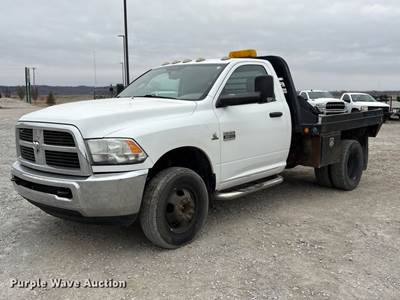 2012 Ram 3500 Flatbed Pickup Truck