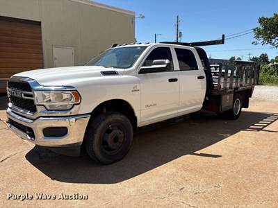 2019 Ram 3500 Crew Cab Flatbed Pickup Truck