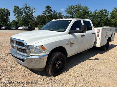 2018 Ram 3500 Crew Cab Utility Bed Pickup Truck