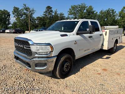 2021 Ram 3500 Crew Cab Utility Bed Pickup Truck