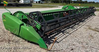 2012 John Deere 640FD Flex Draper