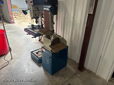 2019 Baileigh DBG-106 Combination Belt & Disc Grinder