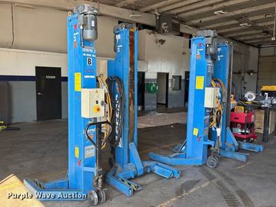 (4) 2007 Sefac 1200M72 Automotive Lift