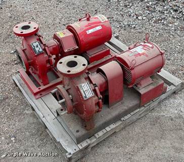 (2) Armstrong 3x2.5x10 4030 Water Pumps