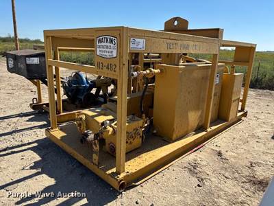 Wheatley Triplex Test Pump