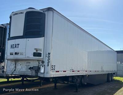 2017 Cimc 1RLR5305 Refrigerated Van Trailer