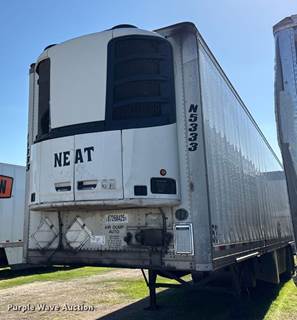 2017 Cimc 1RLR5505 Refrigerated Van Trailer