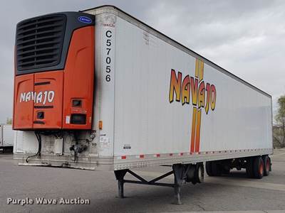 2016 Hyundai Translead VR2480202-PRS Refrigerated Van Trailer