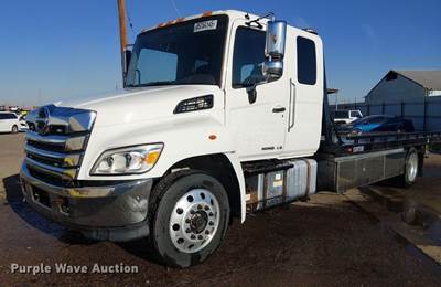 2022 Hino 258/268 Crew Cab Rollback Truck