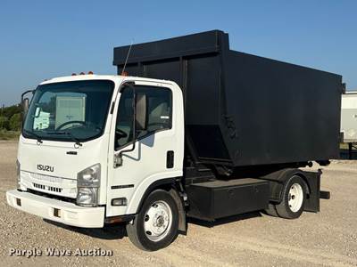 2016 Isuzu NPR Roll-Off Container Truck