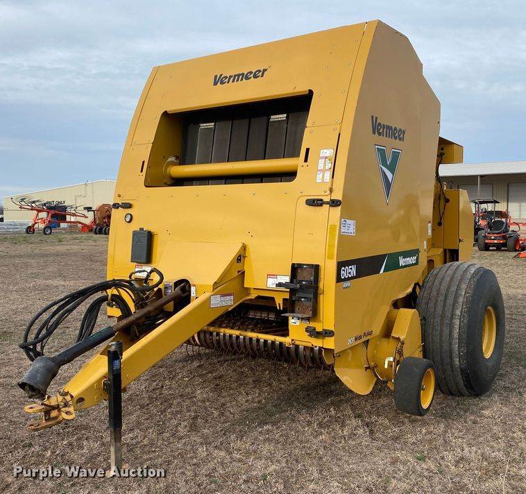 2019 Vermeer 605N Round Baler For Sale Stillwater, OK DL7097