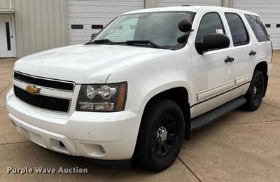 2012 Chevrolet Tahoe Police Suv